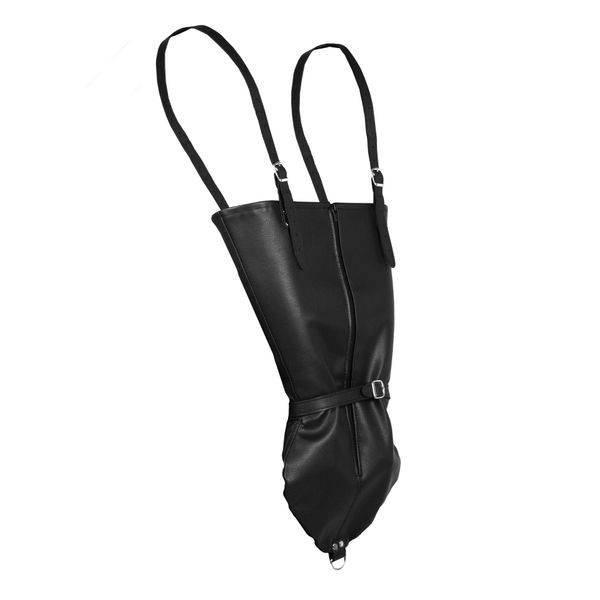 Zip-up Full Sleeve Arm Restraint - Black zdjęcie 8