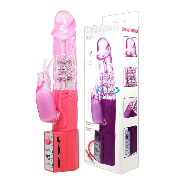 Baile-Cute Baby Vibrator Pink zdjęcie 1