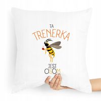 Prezent Poduszka Dla Trenera Jest Osom Z Nadrukiem Ze Zdjęciem