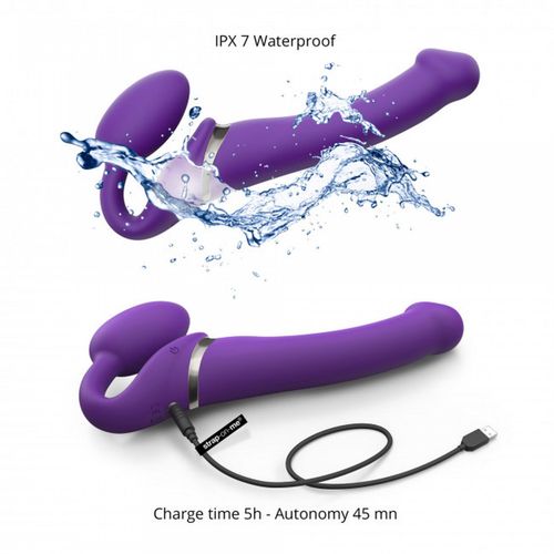 vibrating strap on   m   purple na Arena.pl