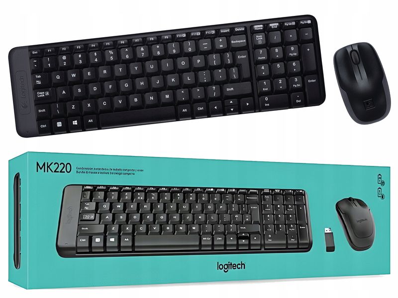 Zestaw bezprzewodowy Logitech MK220 zdjęcie 12