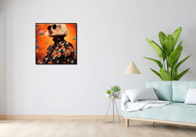 Plakat 70x70cm Słoneczny Akcent zdjęcie 4