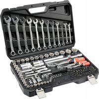 YATO KLUCZE NASADOWE ZESTAW NARZĘDZI KLUCZY 111el. 1/4" 3/8" 1/2" YT-38831