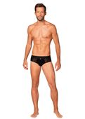 Męskie Slipki Czarne Azmeron Briefs Obsessive S/M