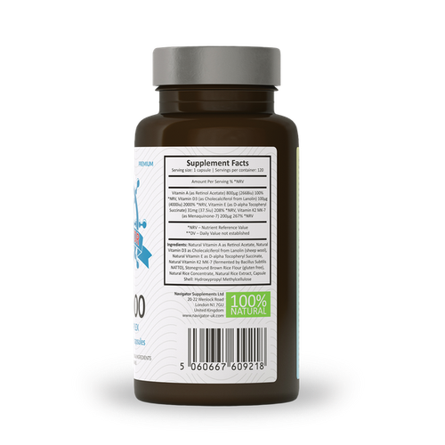 NAVIGATOR Cztery Pory Roku Witamina D3 4000 IU 120 kaps. na Arena.pl