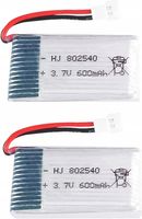 "Baterie Lipo 3.7V 600mAh 2szt do Syma X5, Cheerson CX-30W, Skytech M68"