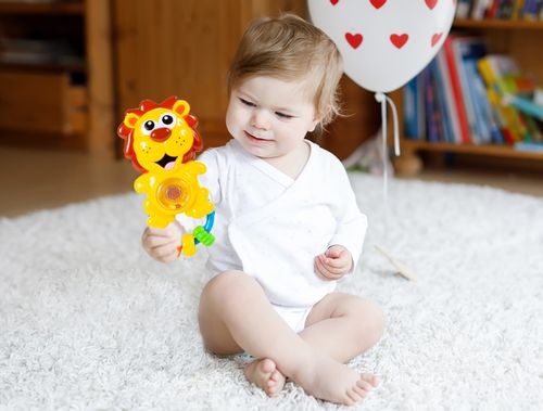 Grzechotka Interaktywna Dla Dzieci Lew na Arena.pl