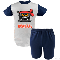 Krótka Piżama dziecięca Red Ball