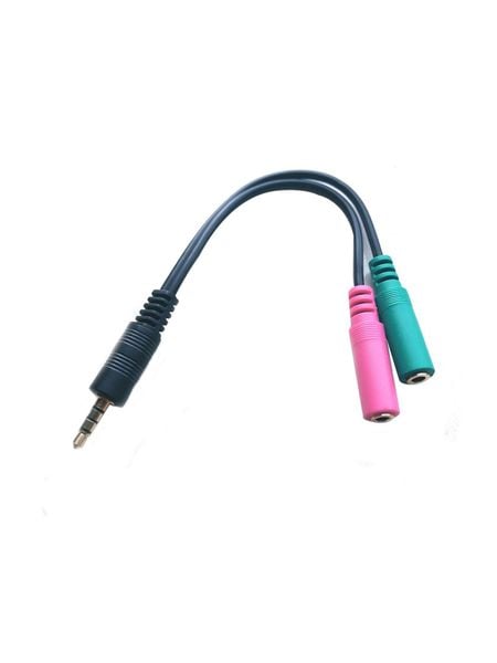 MicroConnect Adapter 3.5mm - 2x3.5mm M-F zdjęcie 1