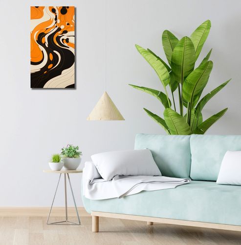 Obraz 30x60cm Tańczący Atrament na Arena.pl