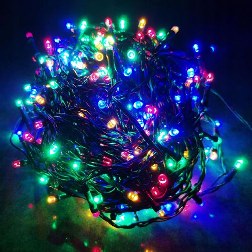 LAMPKI CHOINKOWE 400 LED MULTI ATEST CHOINKA na Arena.pl