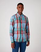 WRANGLER LS 1PKT BDOWN SHIRT FORMULA RED W5F34SXWO M