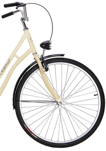 Rower turyst. 28 D RETRO krem na Arena.pl