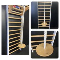 Drabinka gimnastyczna rehabilitacyjna 240x80 zestaw huśtawka