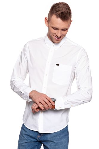 LEE SLIM BUTTON DOWN WHITE L66VOA12 L na Arena.pl