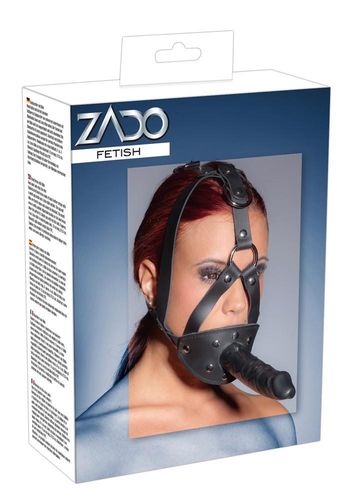 LeatherHead harness with Dildo na Arena.pl