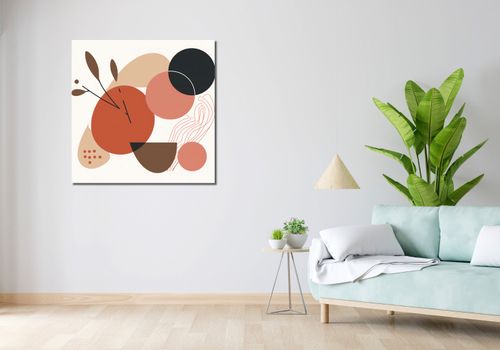 Obraz 90x90cm Szkic Warstw na Arena.pl