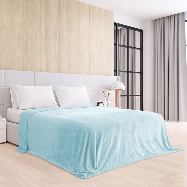 Koc AmeliaHome NESSA BABYBLUE 150X200 zdjęcie 3