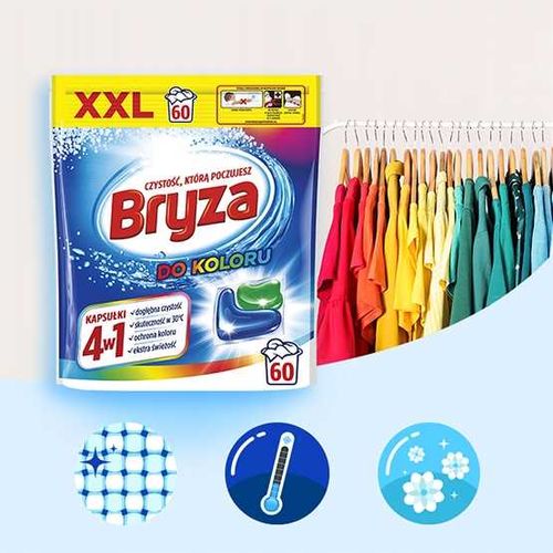 bryza 4w1 kapsułki do koloru 60 na Arena.pl