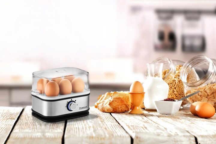 Jajowar do gotowania 6 JAJEK 3 STOPNIE POZIOMU TWARDOŚCI AUTOMAT TIMER zdjęcie 10
