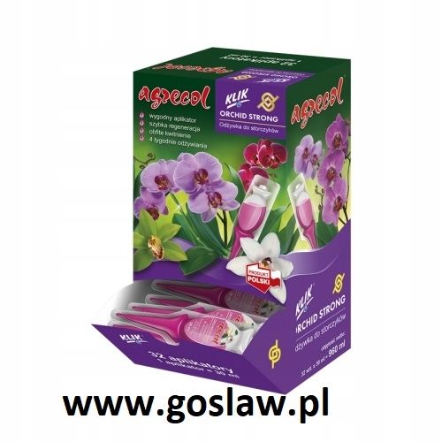 Aplikator odżywka ORCHID STRONG 32szx30ml AGRECOL na Arena.pl