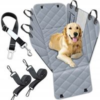 Mata do Samochodu dla Psa Zwierząt do Bagażnika Auta DUŻA 105x74cm + PASY