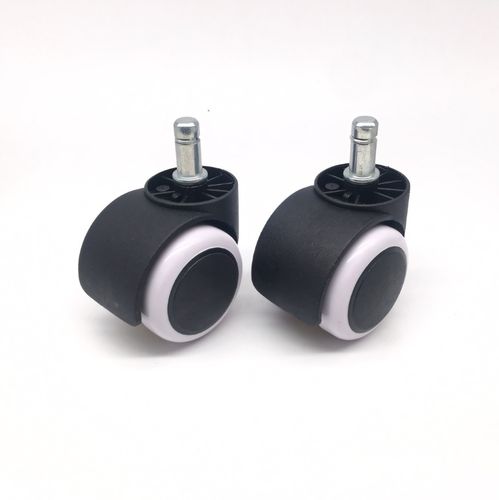 KÓŁKA DO FOTELA OBROTOWEGO 5X KRZESŁA NIE RYSUJĄ PODŁOGI BEZ RYS BIAŁE na Arena.pl