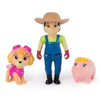 PSI PATROL FIGURKI SKYE FARMERKA YUMI I ŚWINKA ODWAŻNE PIESKI