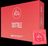 prezerwatywy love match sottile   144 pack