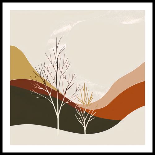 Plakat 80x80cm Pustynia Widzi na Arena.pl