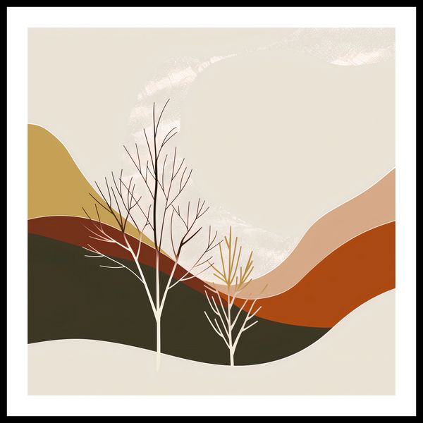 Plakat 80x80cm Pustynia Widzi zdjęcie 3