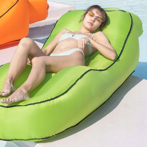 MATERAC dmuchany automatycznie LEŻAK AEROGOGO CS1 ZIELONY na Arena.pl