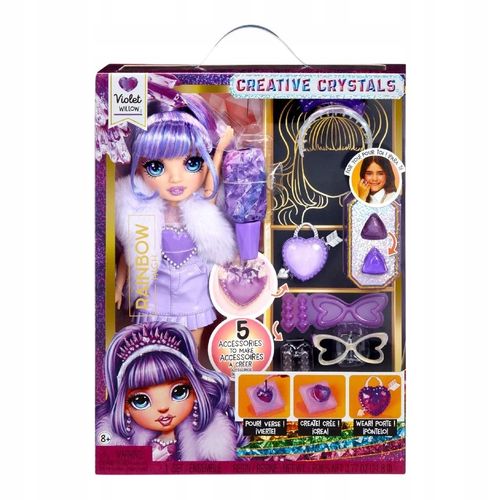 Rainbow High Creative Crystals Fashion Doll Viol na Arena.pl