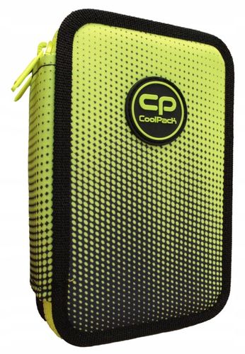 CoolPack Piórnik szkolny trzykomorowy z wyposażeniem Gradient Lemon na Arena.pl