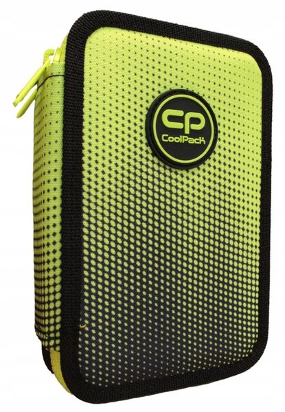 CoolPack Piórnik szkolny trzykomorowy z wyposażeniem Gradient Lemon zdjęcie 16