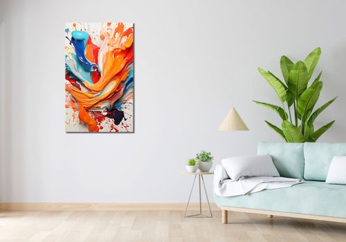 Obraz 60x100cm Taneczne Fale na Arena.pl