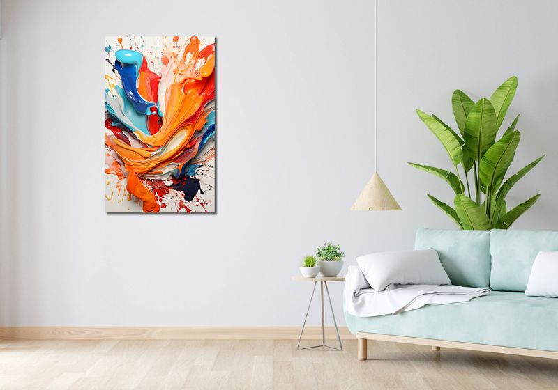 Obraz 60x100cm Taneczne Fale zdjęcie 2