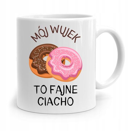 Kubek Prezent Dla Wujka Mój Wujek To Fajne Ciacho Z Nadrukiem Ze Zdjęciem na Arena.pl