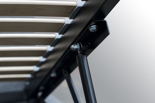 Zielone łóżko tapicerowane SARA / R38 180x200 cm na Arena.pl