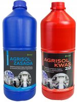 AGRISOL KWAS I ZASADA ŚRODEK DO MYCIA DOJAREK 2KG