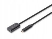 Kabel aktywny USB- C USB-C Digitus 5 m