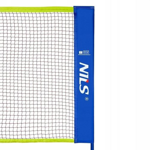 NILS Zestaw Siatka + Stelaż Do Gry Rekreacyjnej W Badmintona 305 cm na Arena.pl