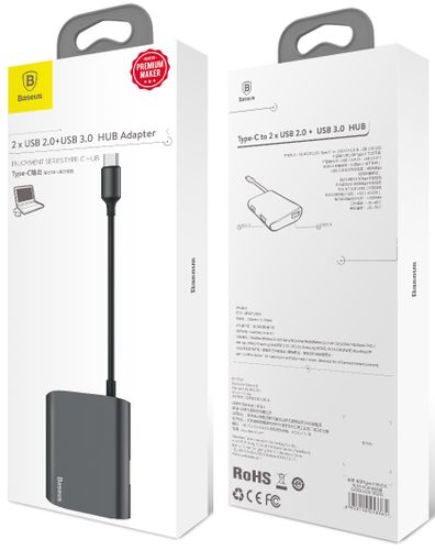 Baseus przejściówka adapter HUB USB-C 3.0 MacBook na Arena.pl
