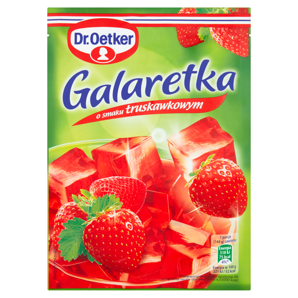 DR OETKER GALARETKA TRUSKAWKOWA 72G zdjęcie 1