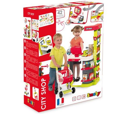 SMOBY City Shop Czerwony na Arena.pl