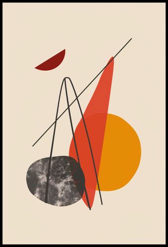 Plakat 61x90,5cm Harmonijna Forma na Arena.pl