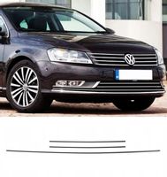 VW PASSAT B7 - Listwy CHROM na grill atrape Tuning