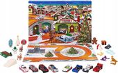 ZESTAW KALENDARZ ADWENTOWY HOT WHEELS SAMOCHODZIKI AUTKA DLA DZIECI 24el