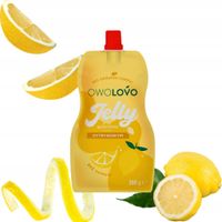 Owolovo Jelly Galaretka w tubce jabłko cytryna deser bez cukru 200g