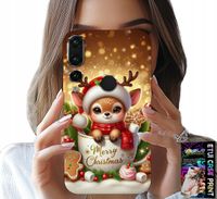 ETUI DO HUAWEI P20 PRO - RENIFEREK SŁODKI RENIFER ŚWIĄTECZNE WZÓR